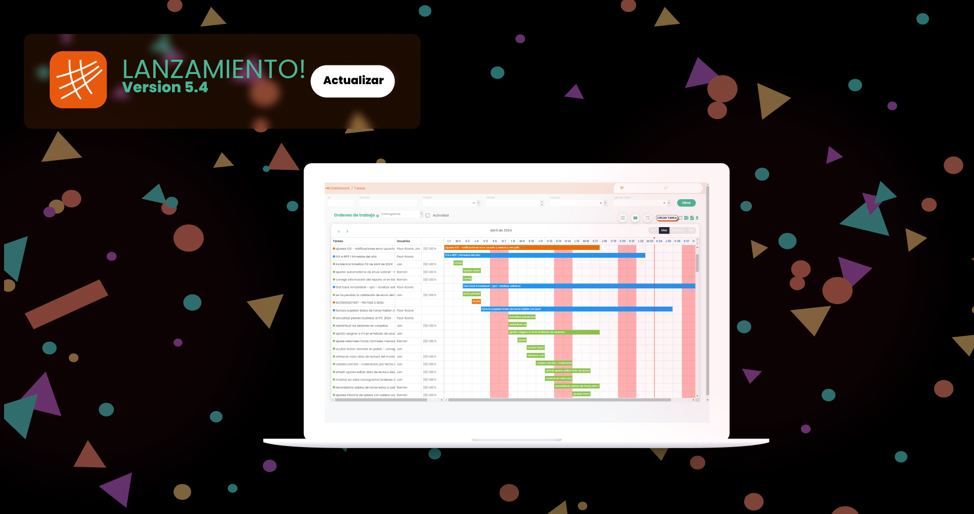 app work reports and work orders itcons