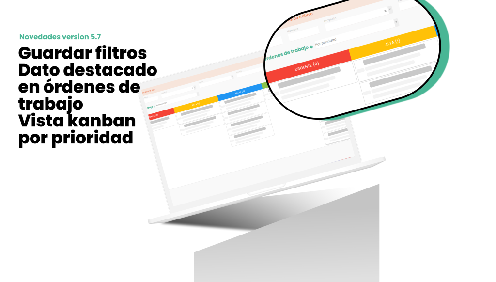 ordenes de trabajo sat app prioridad kanban