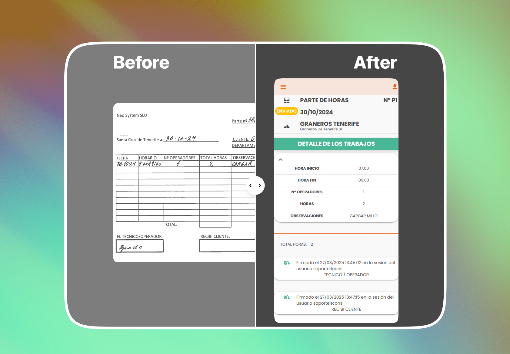 Del papel a digital en 15min 1 del papel a una app en 15min, partes de trabajo digitales