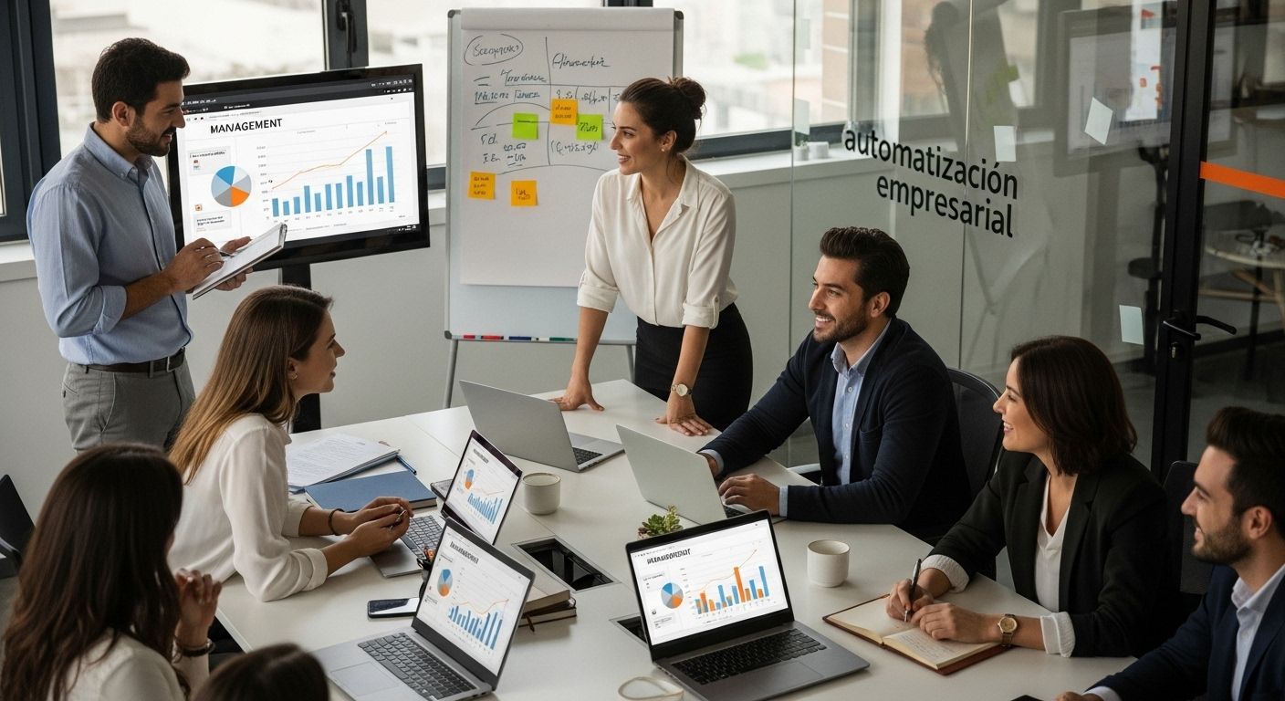 automatización empresarial oficina