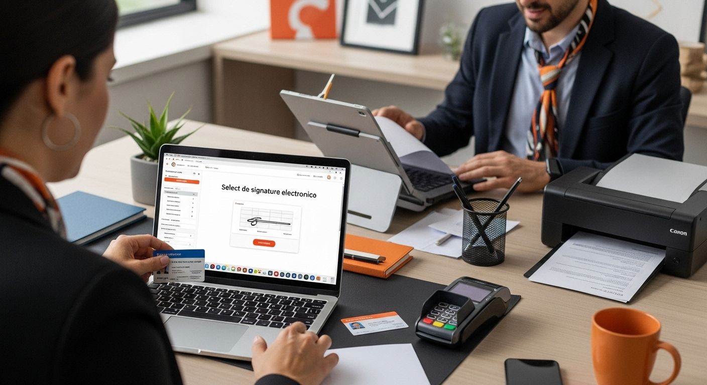 firma electrónica proceso