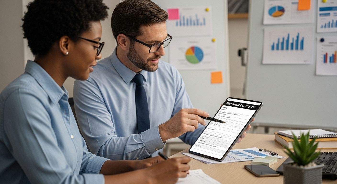 Implementa una Evaluación de Desempeño Laboral Efectiva 1 evaluación desempeño laboral oficina
