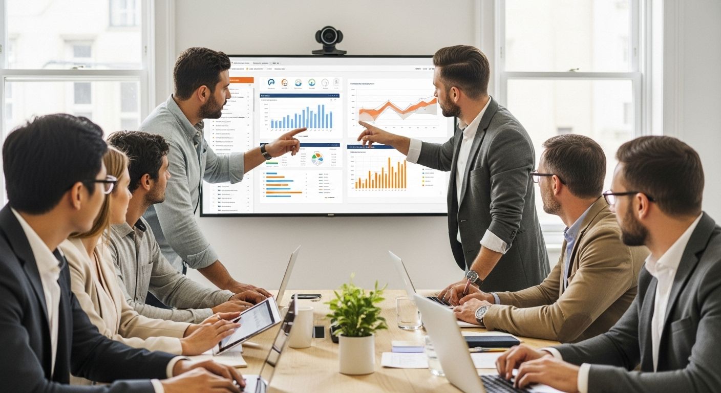 reunión datos decisiones