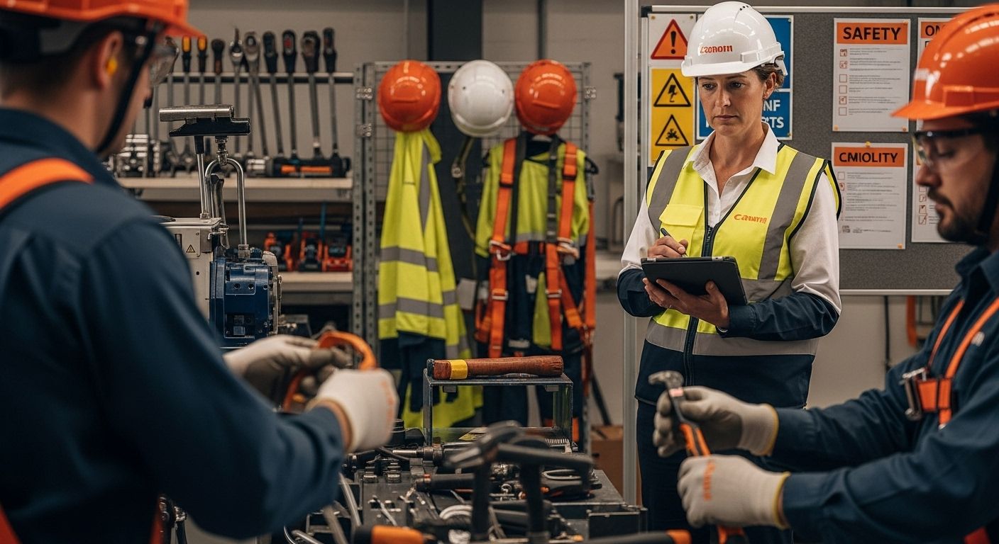 evaluación riesgos laborales demostración