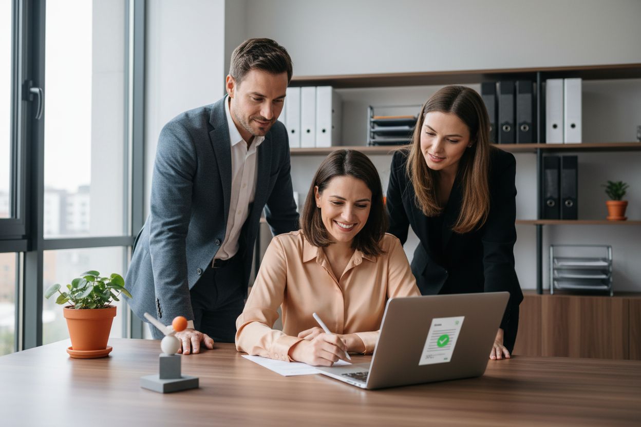 Qué es la firma electrónica: Entendiendo su importancia y aplicación 1 firma electrónica oficina