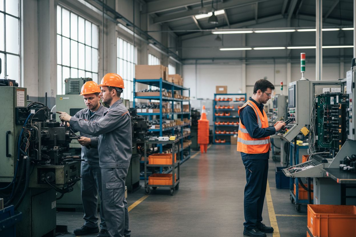 mantenimiento correctivo preventivo fábrica