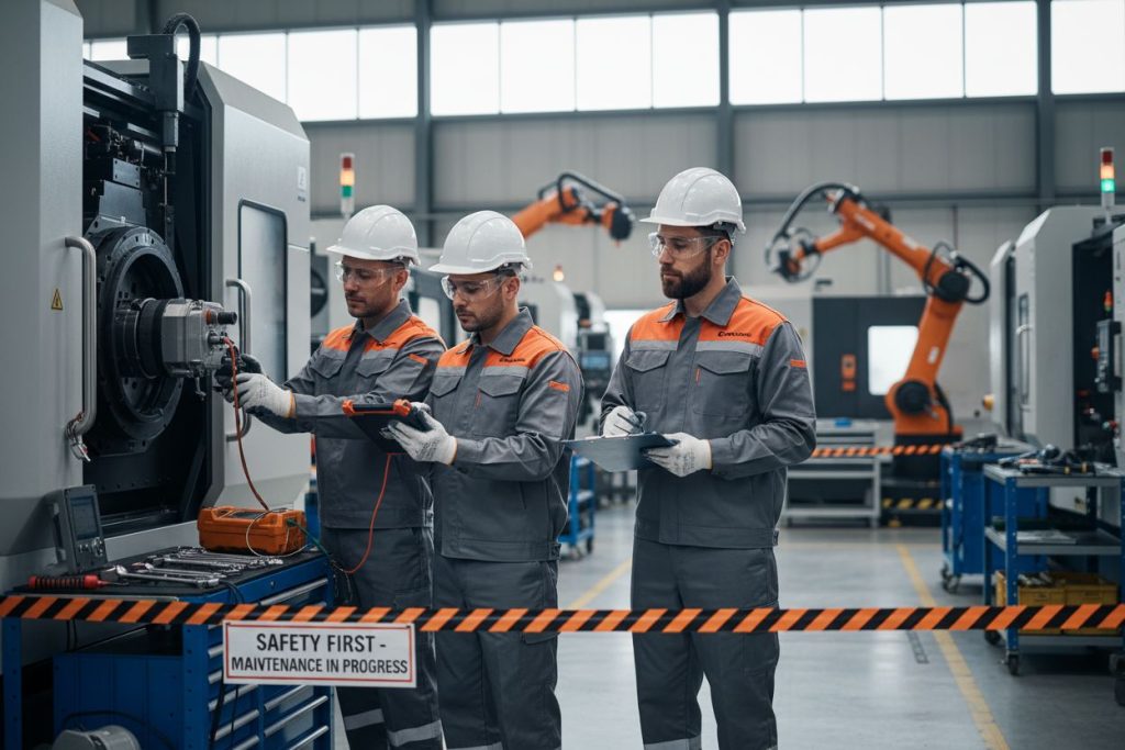 equipo técnico mantenimiento preventivo