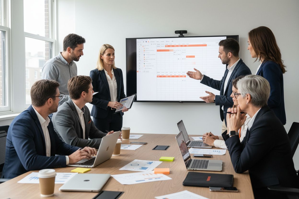 gestión horarios laborales oficina