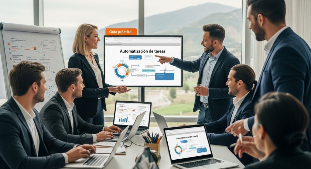 automatización tareas oficina