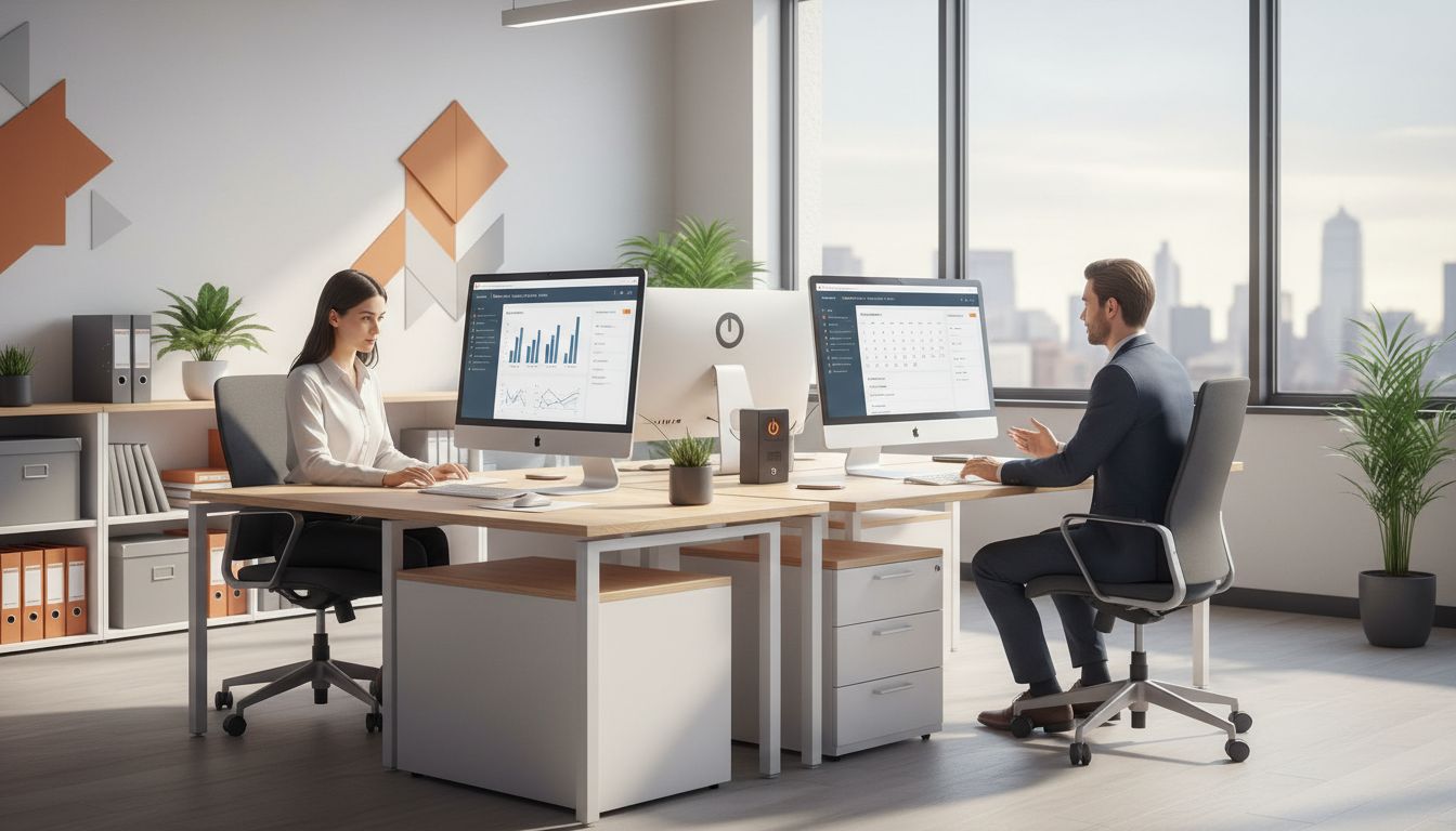 registro horario digital oficina