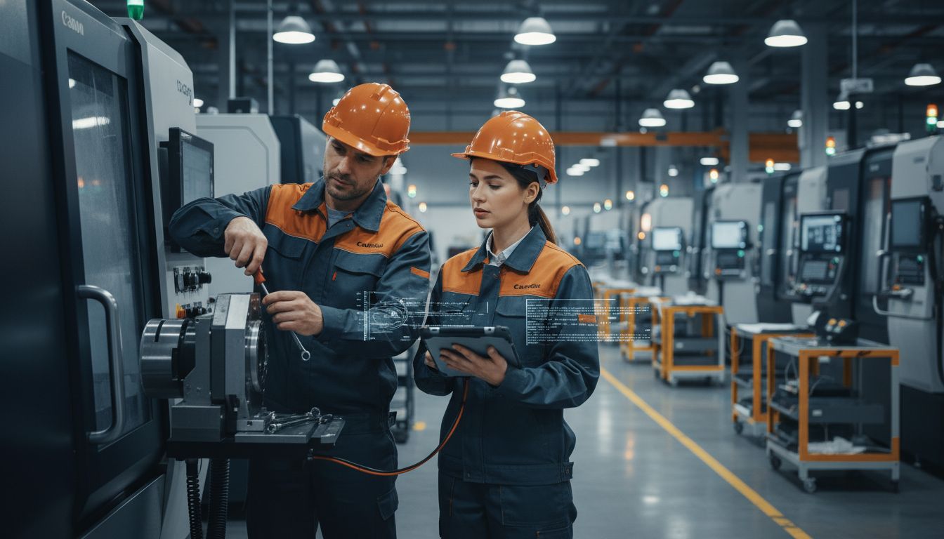 ambiente industrial mantenimiento