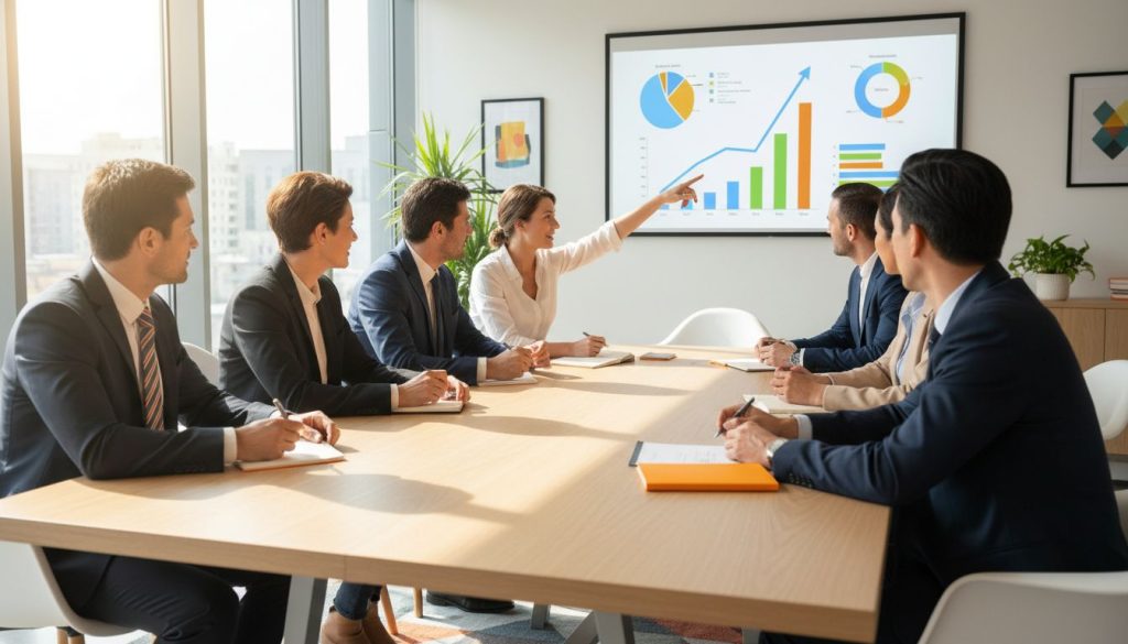 infografías en reportes empresariales