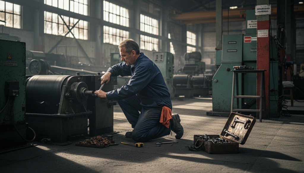 Especialista encargado de reparar y poner a punto equipos industriales.