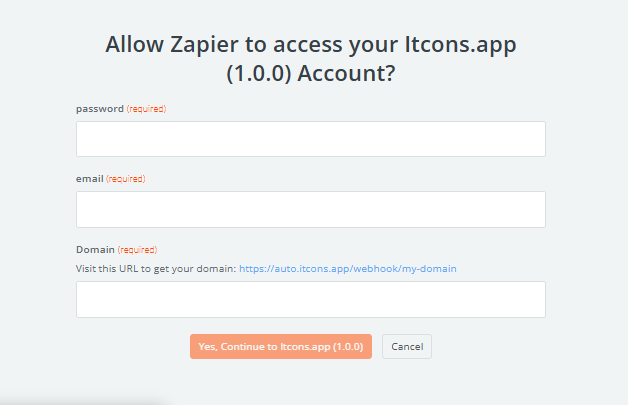 Como integrar itcons con Zapier paso a paso 3 image 3