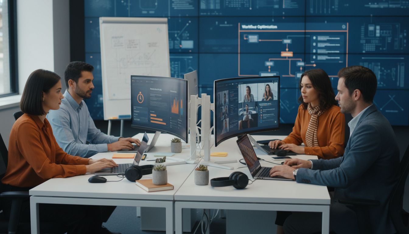 equipo teletrabajo herramientas digitales