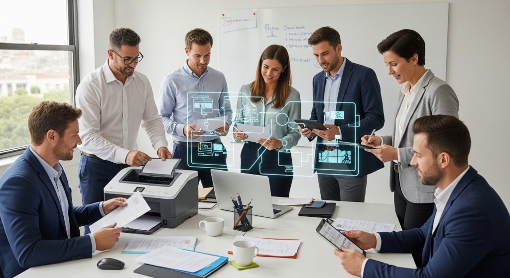 digitalización empresarial oficina